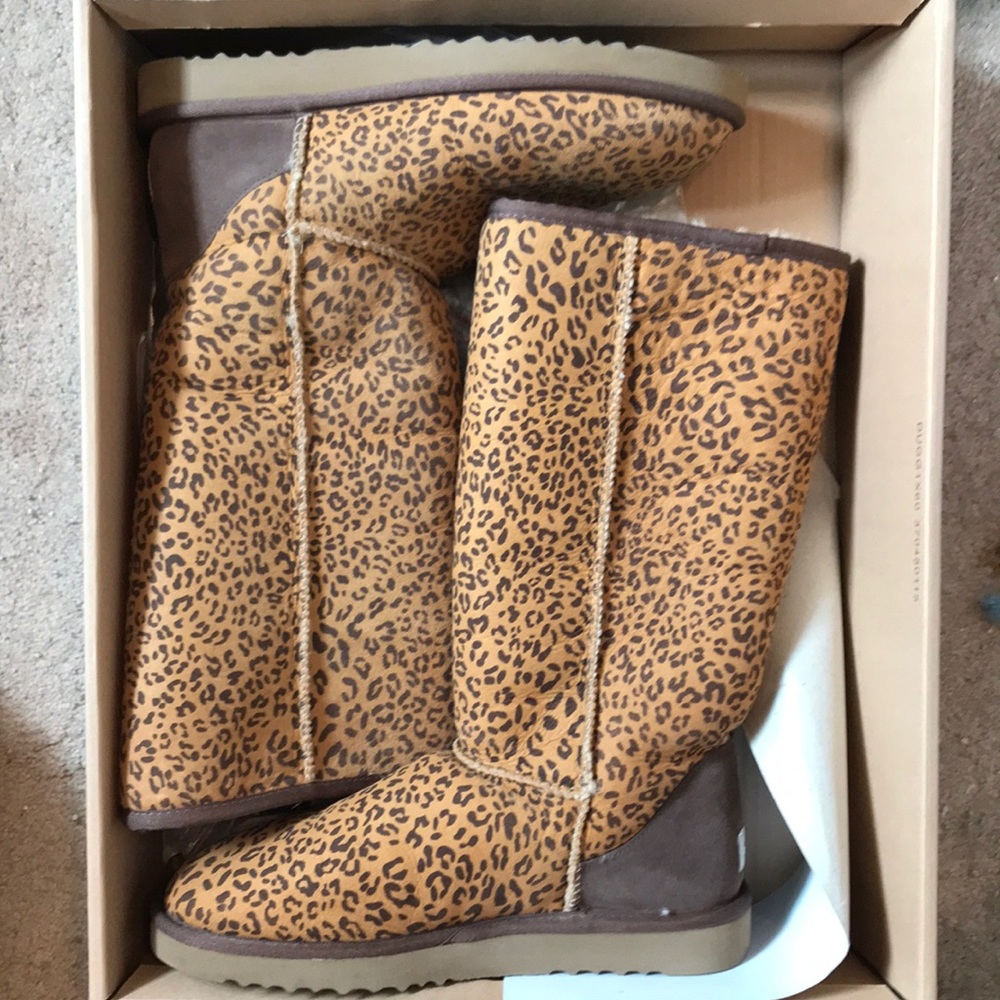 Ugg tall cheetah boots